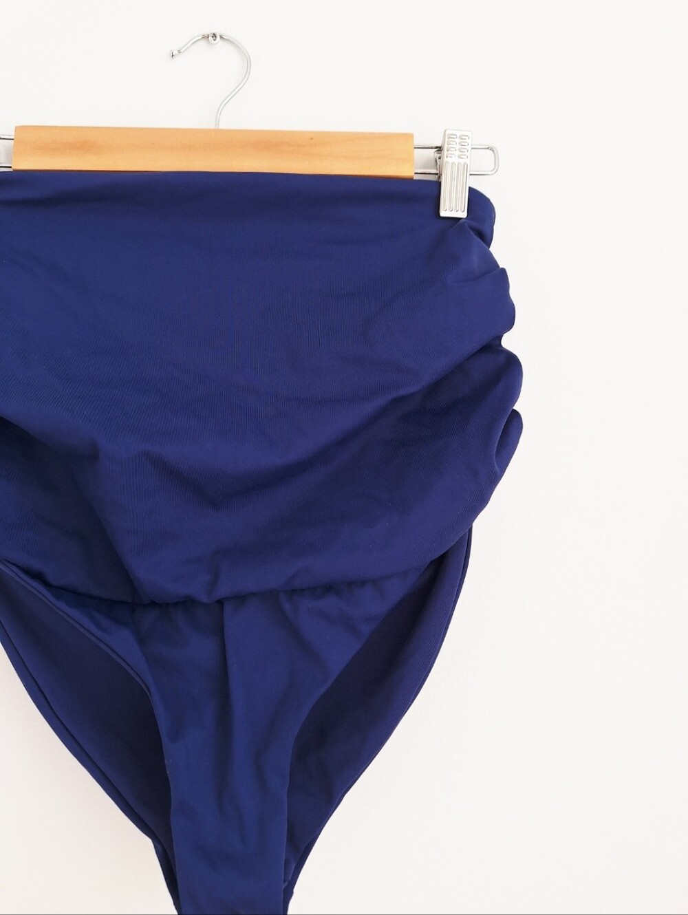 SKIMS Sculpting Swim Ruched Bikini Set Midnight Navy Top S Bottom M - Picture 8 of 10